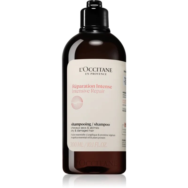 L’Occitane Intensive Repair Shampoo intenzivně regenerační šampon pro suché a poškozené vlasy 300 ml