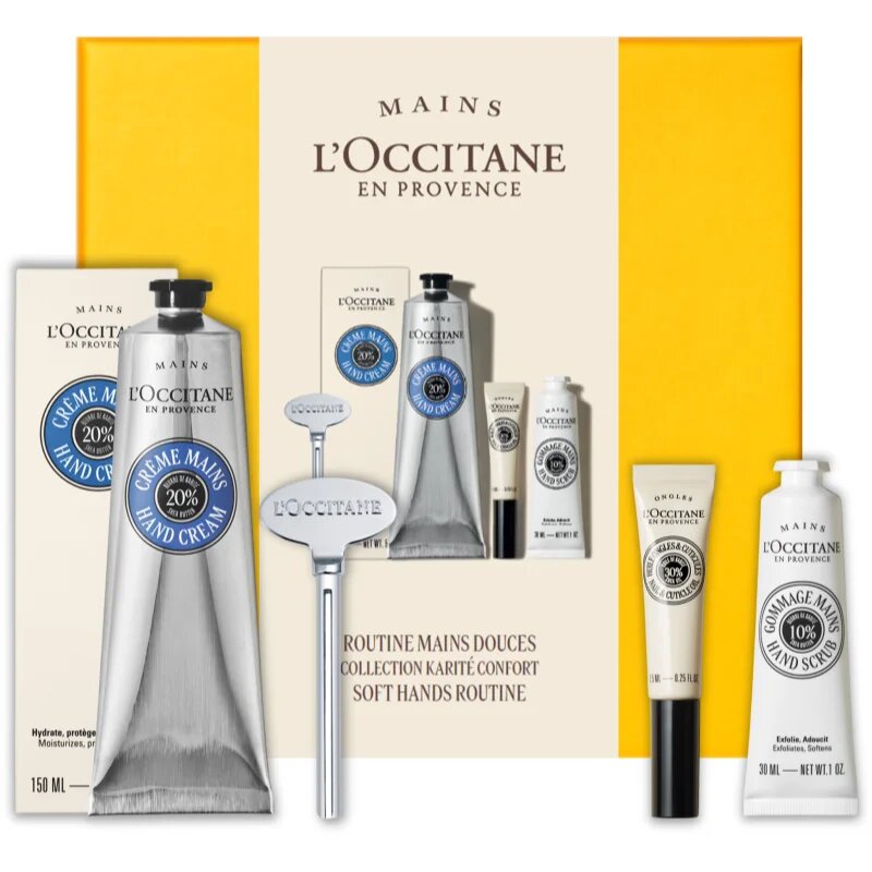 L’Occitane Karité Confort Soft Hands Routine dárková sada