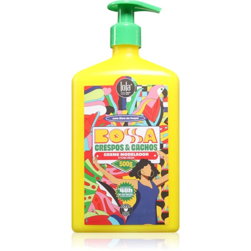 Lola Cosmetics Bossa stylingový krém pro kudrnaté vlasy 500 g