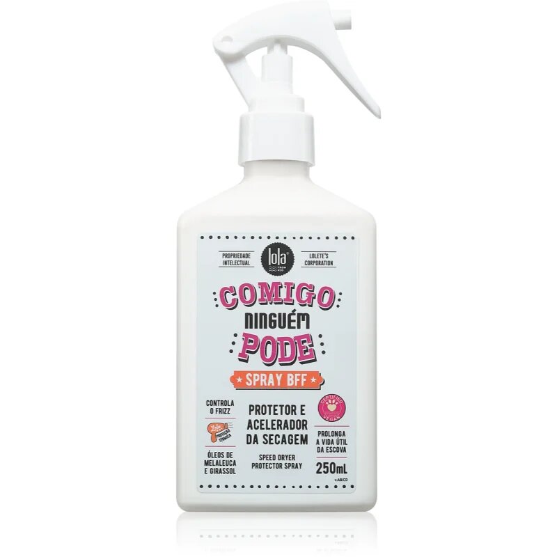 Lola Cosmetics Coming Pode termoochranný sprej pro úpravu žehličkou a kulmou 250 ml
