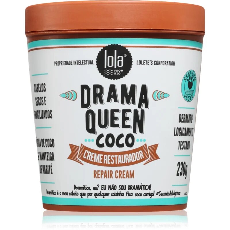Lola Cosmetics Drama Queen výživná maska na vlasy 230 g