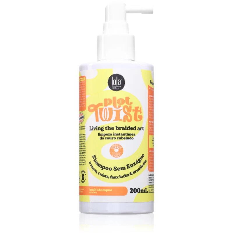Lola Cosmetics Plot Twist bezoplachová vlasová péče 200 ml