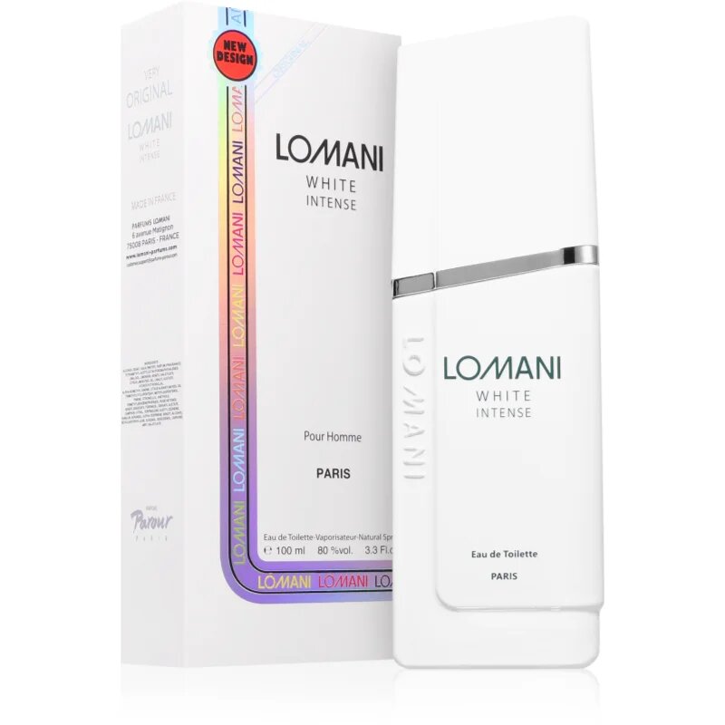 Lomani White Intense toaletní voda pro muže 100 ml