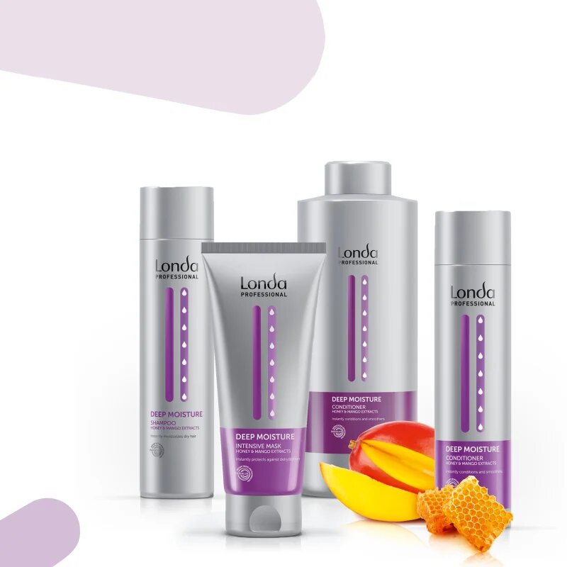 Londa Professional Deep Moisture intenzivně hydratační a výživná maska pro suché vlasy 200 ml