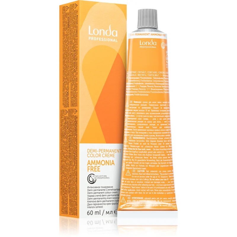 Londa Professional Demi-Permanent Color Demi-Permanent Color Creme demipermanentní barva na vlasy bez amoniaku odstín 4/07 60 ml