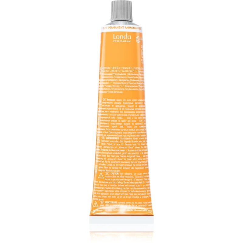 Londa Professional Demi-Permanent Color Demi-Permanent Color Creme demipermanentní barva na vlasy bez amoniaku odstín 4/07 60 ml