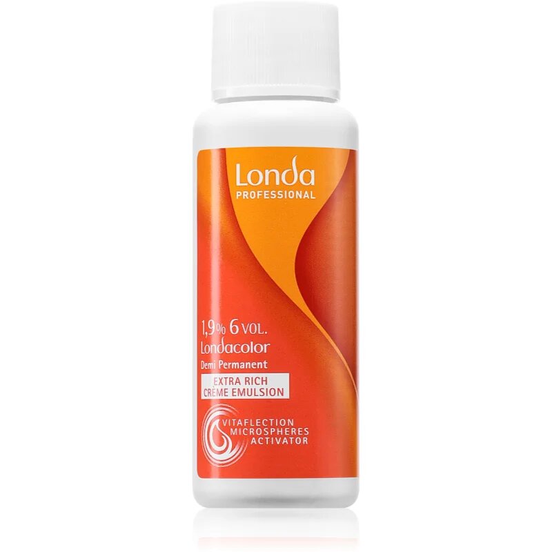 Londa Professional Londacolor Extra Rich Creme Emulsion aktivační emulze pro všechny typy vlasů 60 ml