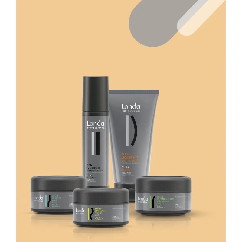 Londa Professional Men Solidify It stylingový gel s extra silnou fixací 100 ml
