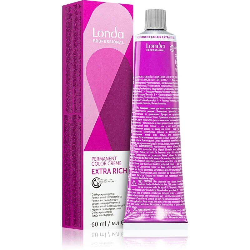 Londa Professional Permanent Color Extra Rich permanentní barva na vlasy 9/7 60 ml