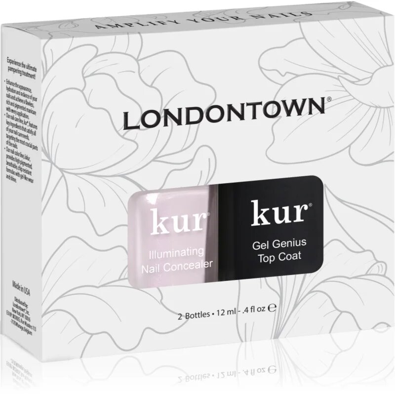 LONDONTOWN Conceal + Go Pink sada laků na nehty