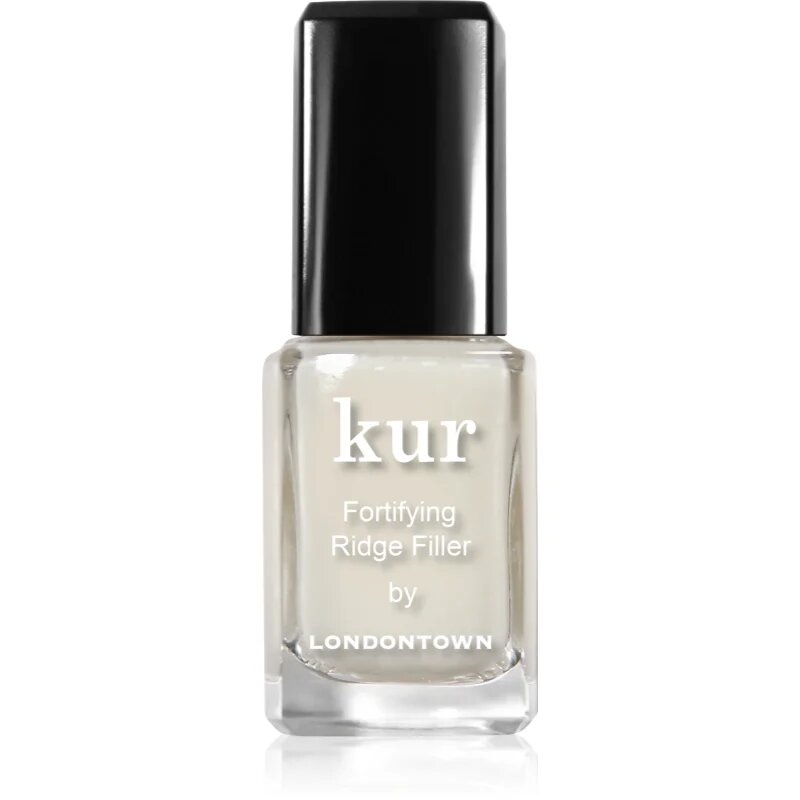 LONDONTOWN Kur Fortifying Ridge Filler vyhlazující podkladový lak na nehty pro suché a křehké nehty 12 ml