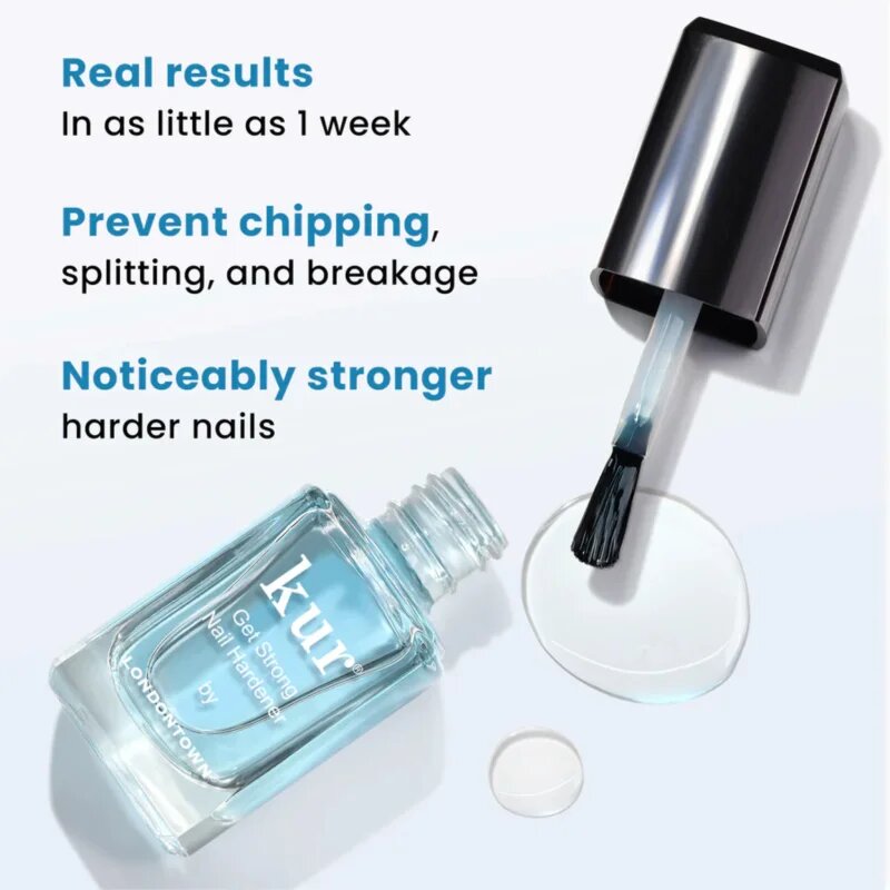 LONDONTOWN Kur Get Strong Nail Hardener zpevňující péče na nehty 12 ml