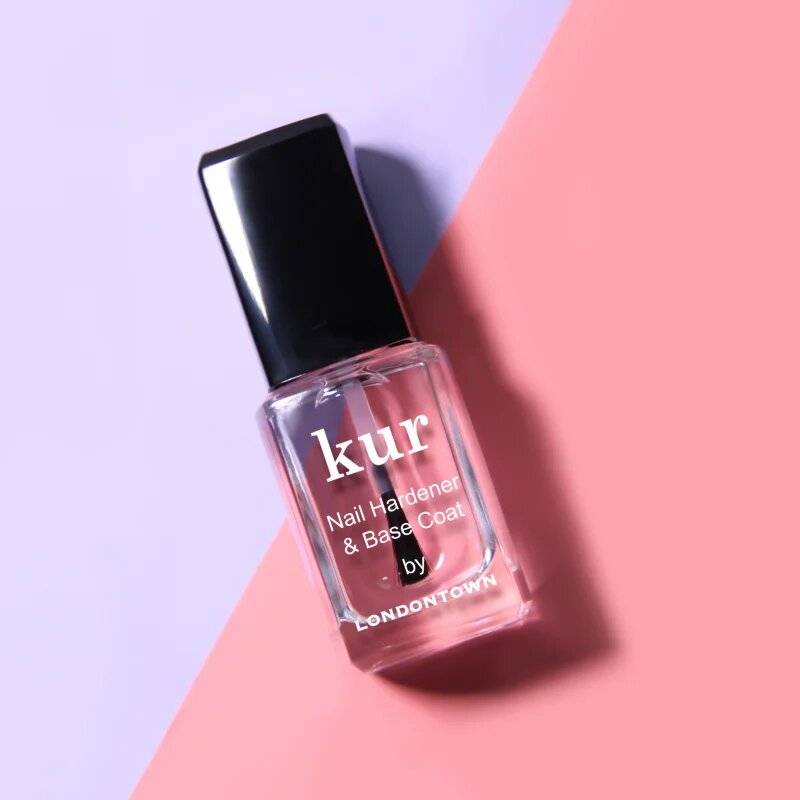 LONDONTOWN Kur Nail Hardener & Base Coat podkladový lak na nehty 12 ml
