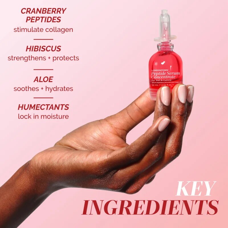 LONDONTOWN Kur Peptide Serum Concentrate regenerační sérum na nehty a nehtovou kůžičku 10 ml