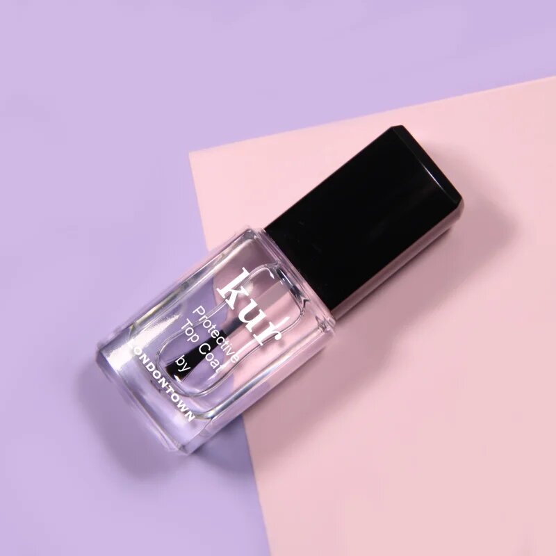LONDONTOWN Kur Protective Top Coat vrchní lak na nehty 12 ml