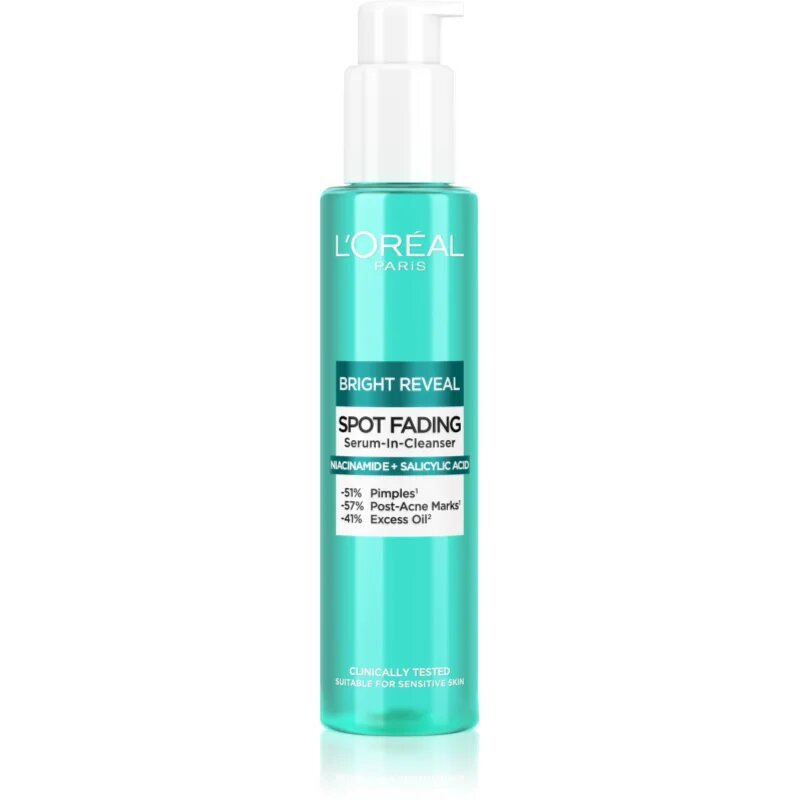 L’Oréal Paris Bright Reveal čisticí gel proti pigmentovým skvrnám 150 ml