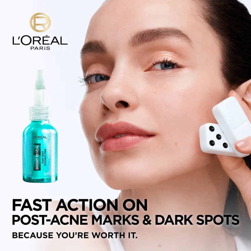L’Oréal Paris Bright Reveal exfoliační peelingové sérum proti pigmentovým skvrnám 25 ml