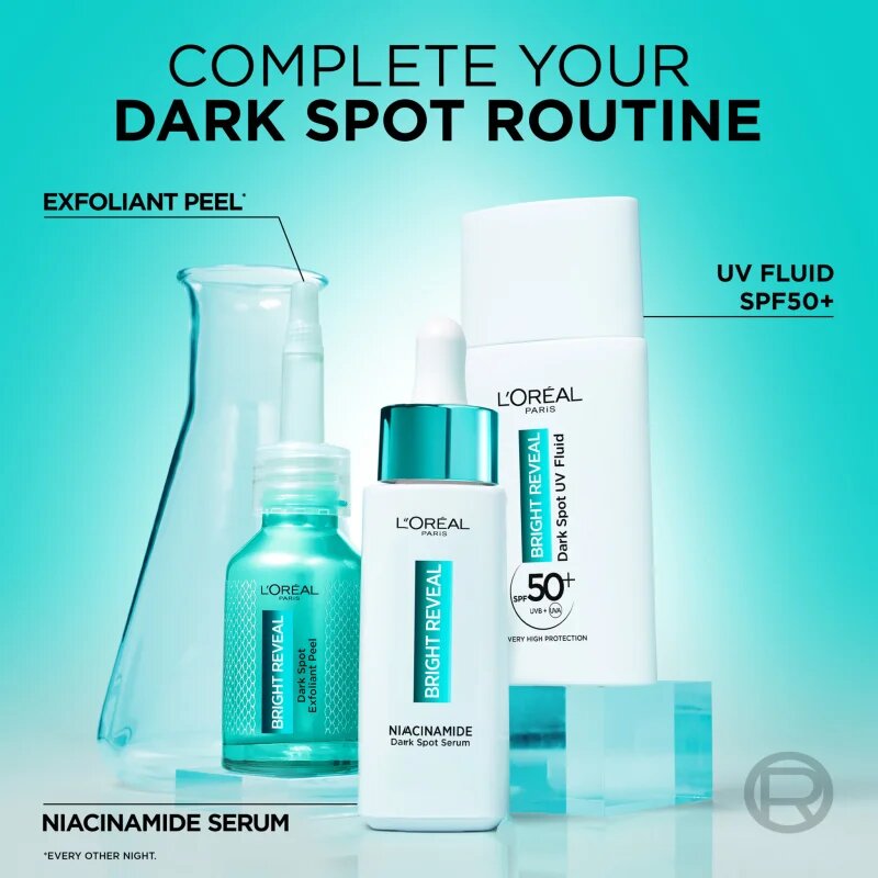 L’Oréal Paris Bright Reveal exfoliační peelingové sérum proti pigmentovým skvrnám 25 ml