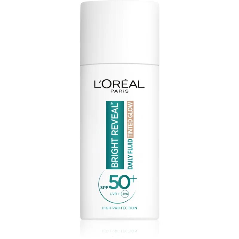 L’Oréal Paris Bright Reveal rozjasňující tónovací fluid proti tmavým skvrnám SPF 50+ Light 50 ml