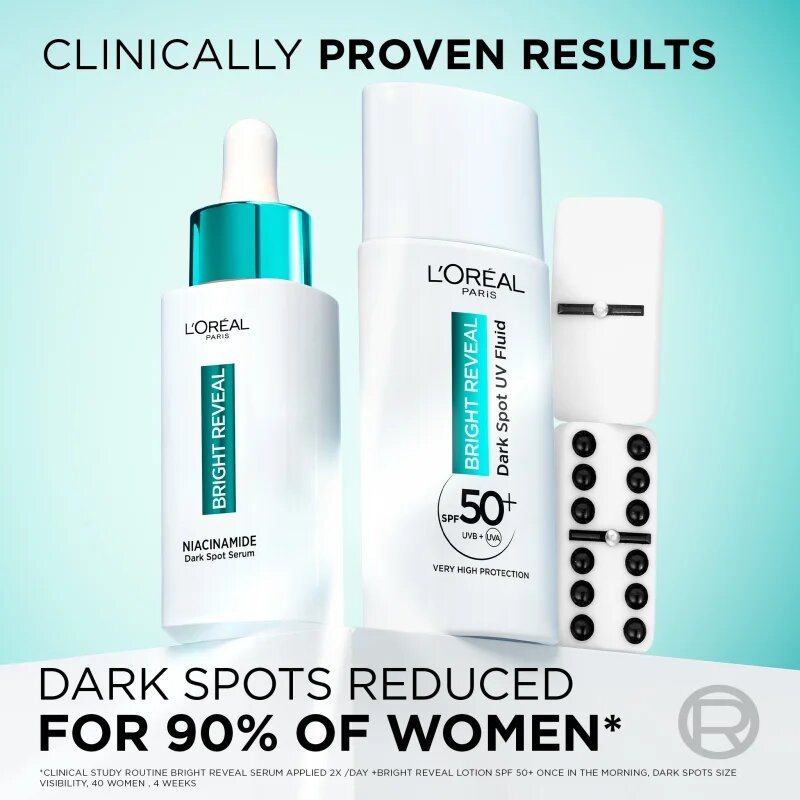 L’Oréal Paris Bright Reveal vyrovnávací péče proti pigmentovým skvrnám výhodné balení