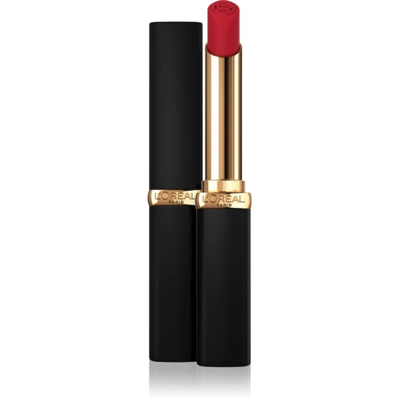 L’Oréal Paris Color Riche Intense Volume Matte Colors of Worth matná hydratační rtěnka odstín Le Rouge Confident 1.8 g