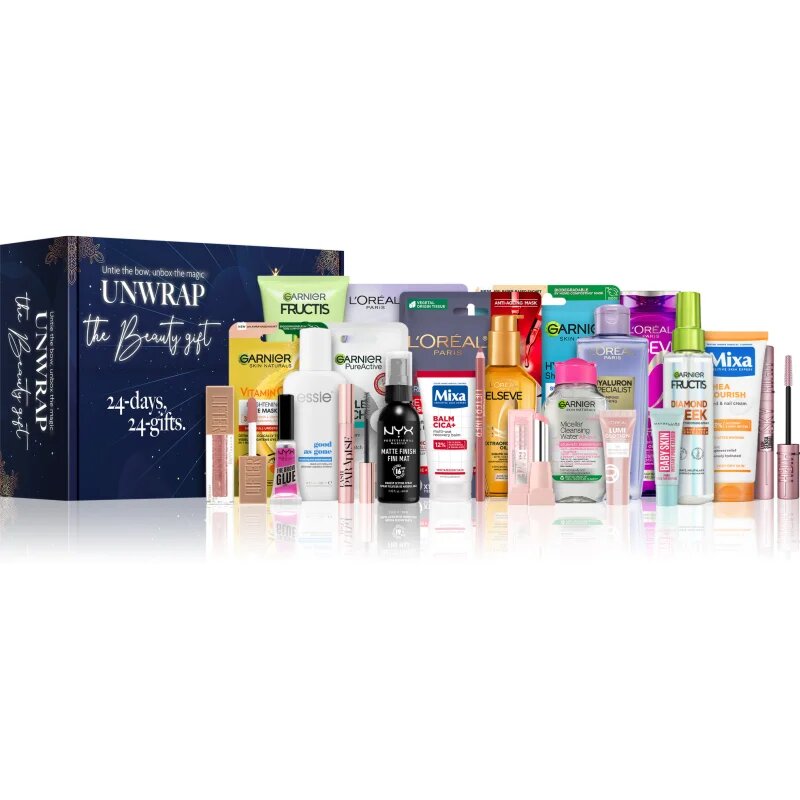 L’Oréal Paris DIY Advent Calendar Unwrap the Beauty Gift adventní kalendář