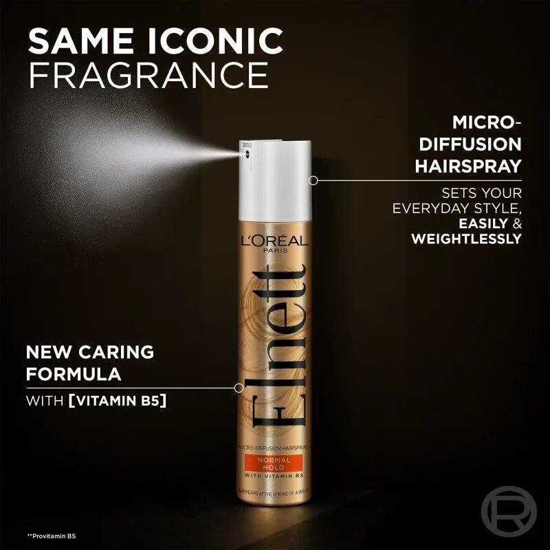 L’Oréal Paris Elnett lak na vlasy pro barvené vlasy 300 ml