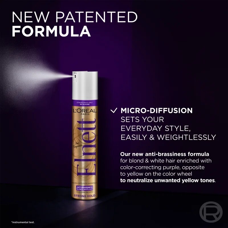 L’Oréal Paris Elnett lak na vlasy pro blond vlasy 300 ml