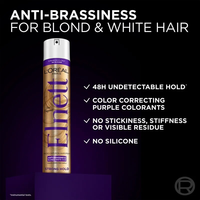 L’Oréal Paris Elnett lak na vlasy pro blond vlasy 300 ml