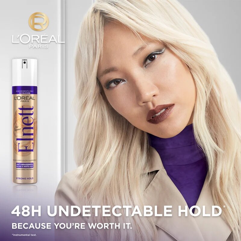 L’Oréal Paris Elnett lak na vlasy pro blond vlasy 300 ml