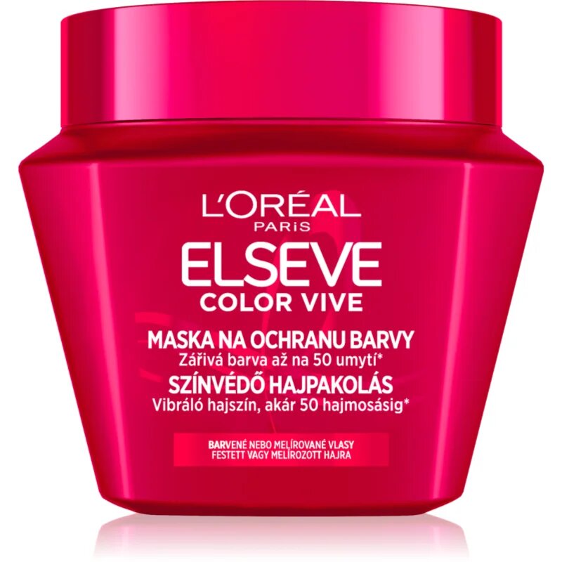 L’Oréal Paris Elseve Color-Vive maska pro barvené vlasy 300 ml