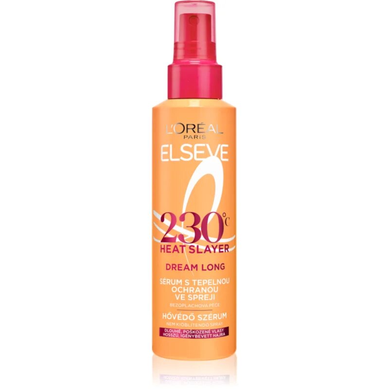L’Oréal Paris Elseve Dream Long bezoplachové sérum pro tepelnou úpravu vlasů 150 ml