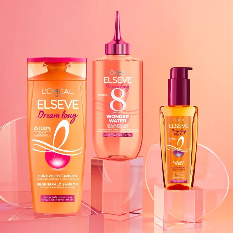 L’Oréal Paris Elseve Dream Long Wonder Water lehký kondicionér na vlasy Wonder Water 200 ml