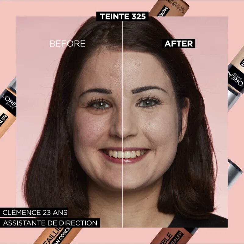 L’Oréal Paris Infaillible 24h More Than Concealer krycí korektor s matným efektem odstín 325 Bisque / Cool Rosé 11 ml