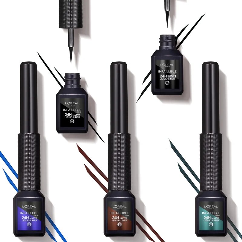 L’Oréal Paris Infaillible Grip 24h tekuté oční linky odstín 03 Marron Signature 3 ml