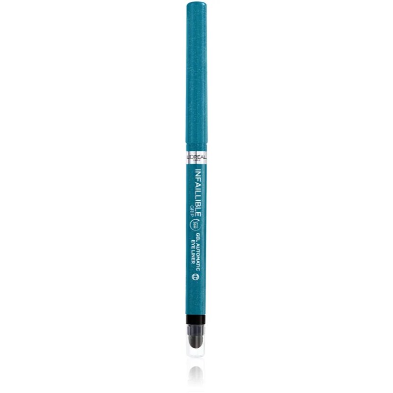 L’Oréal Paris Infaillible Grip 36h Gel Automatic Liner gelová tužka na oči s aplikátorem odstín 07 Turquoise Faux Fur 0.4 g