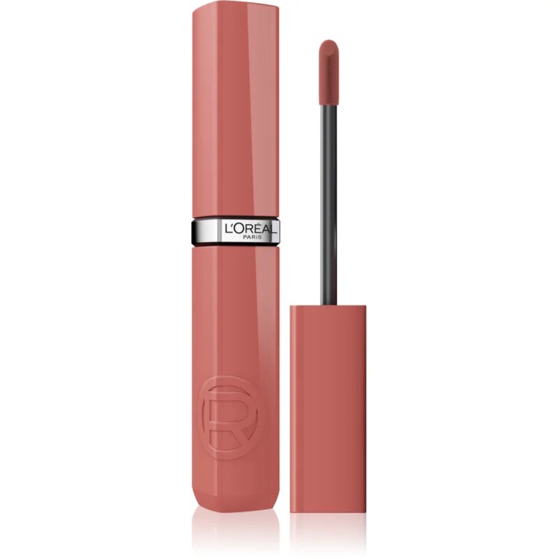 L’Oréal Paris Infaillible Laque Resistance dlouhotrvající tekutá rtěnka dodávající hydrataci a lesk odstín 213 Smoked Rose 4.3 ml