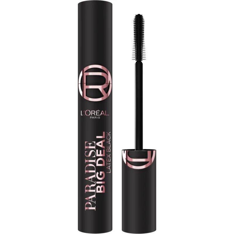 L’Oréal Paris Lash Paradise Big Deal objemová a prodlužující řasenka odstín Latex Black 9.9 ml