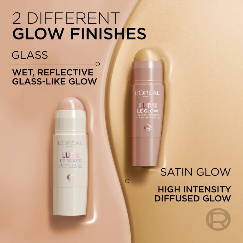 L’Oréal Paris Lumi Stick Glow krémový rozjasňovač v tyčince odstín 630 Cream Chic 6.5 g