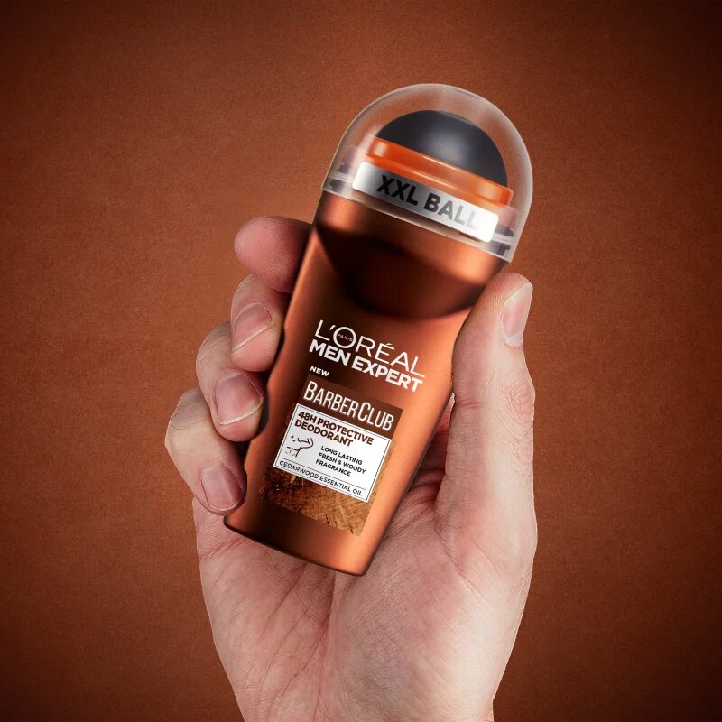 L’Oréal Paris Men Expert Barber Club deodorant roll-on pro muže 50 ml