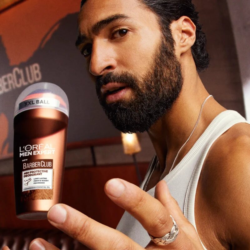 L’Oréal Paris Men Expert Barber Club deodorant roll-on pro muže 50 ml