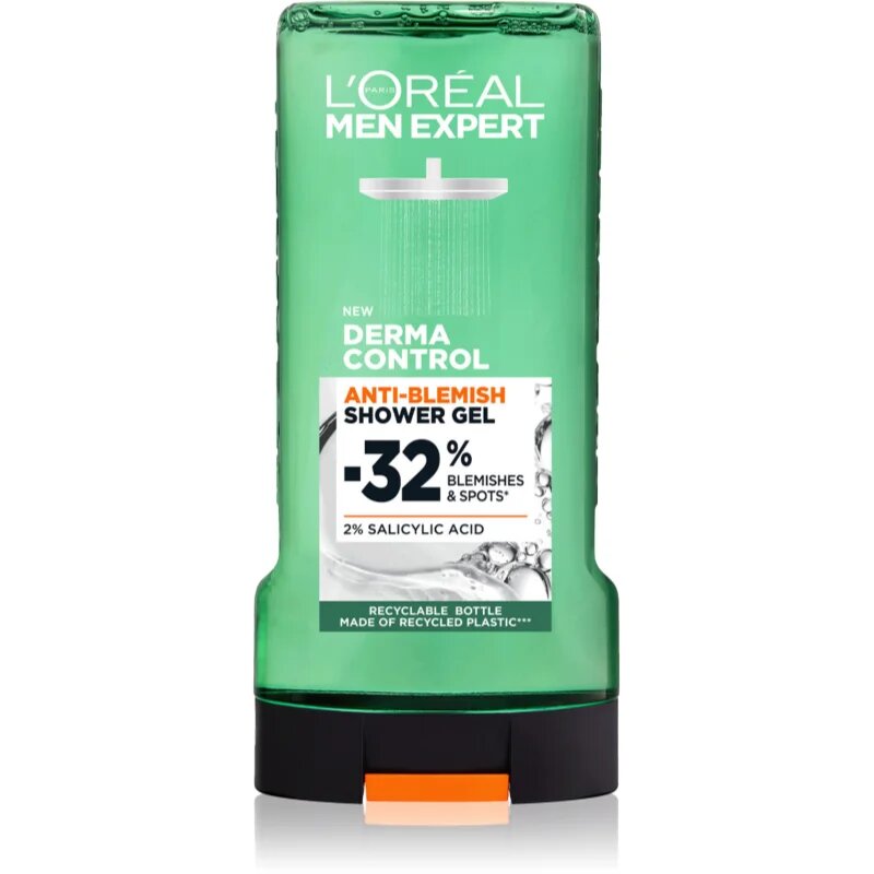 L’Oréal Paris Men Expert Derma Control sprchový gel pro citlivou a problematickou pokožku 300 ml