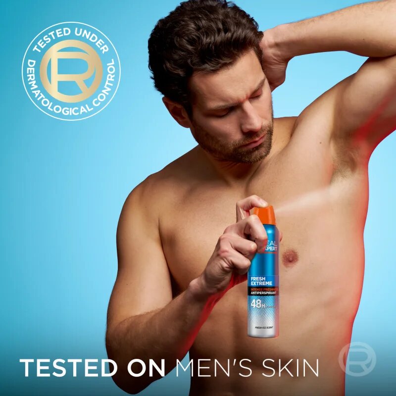 L’Oréal Paris Men Expert Fresh Extreme antiperspirant s 48hodinovým účinkem pro muže 150 ml