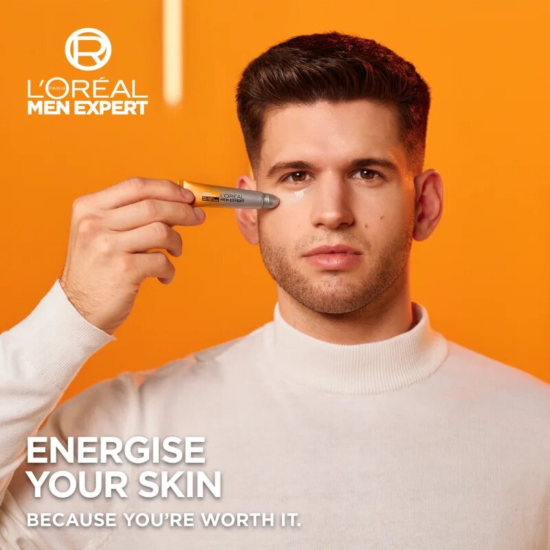L’Oréal Paris Men Expert Hydra Energetic oční péče proti otokům a tmavým kruhům 10 ml