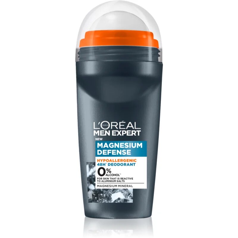 L’Oréal Paris Men Expert Magnesium Defence deodorant roll-on pro muže 50 ml