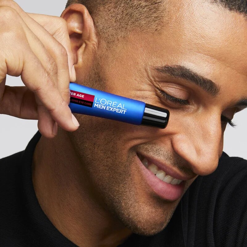 L’Oréal Paris Men Expert Power Age revitalizační a rozjasňující krém na oční okolí pro muže 15 ml