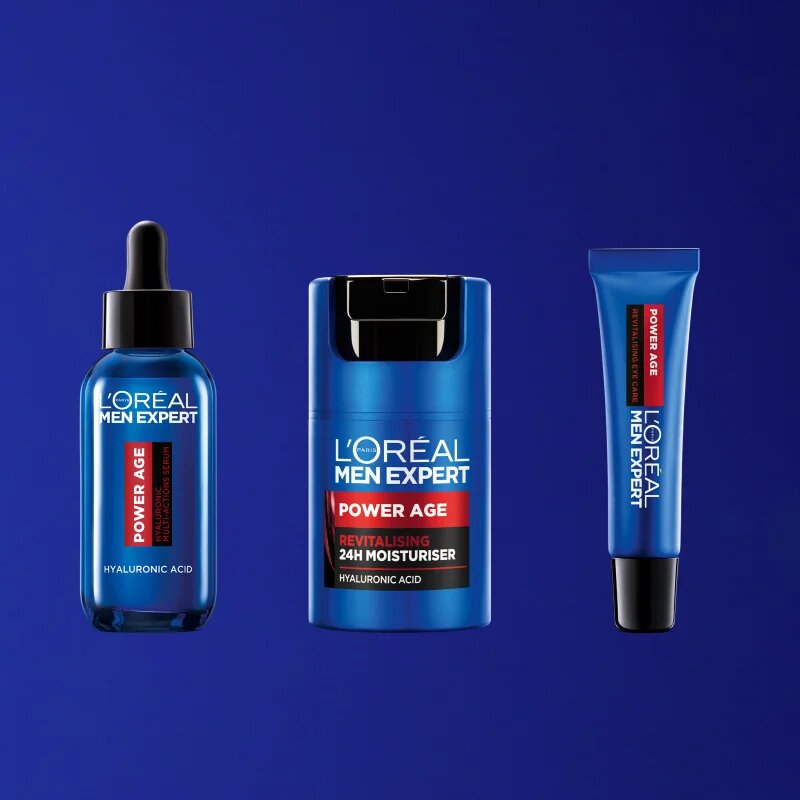 L’Oréal Paris Men Expert Power Age sérum s kyselinou hyaluronovou pro muže 30 ml