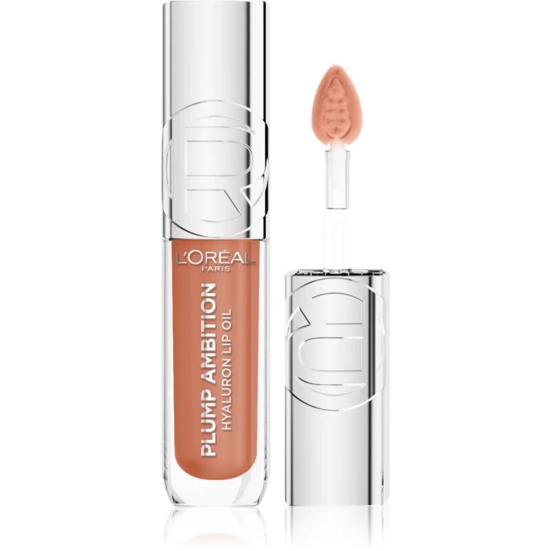 L’Oréal Paris Plump Ambition lesk na rty pro větší objem s kyselinou hyaluronovou odstín 641 Latte Glace 5 ml