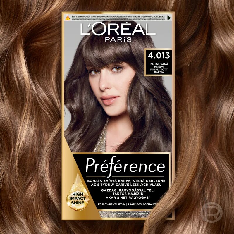 L’Oréal Paris Préférence barva na vlasy odstín 7.03 Gold Blonde 1 ks