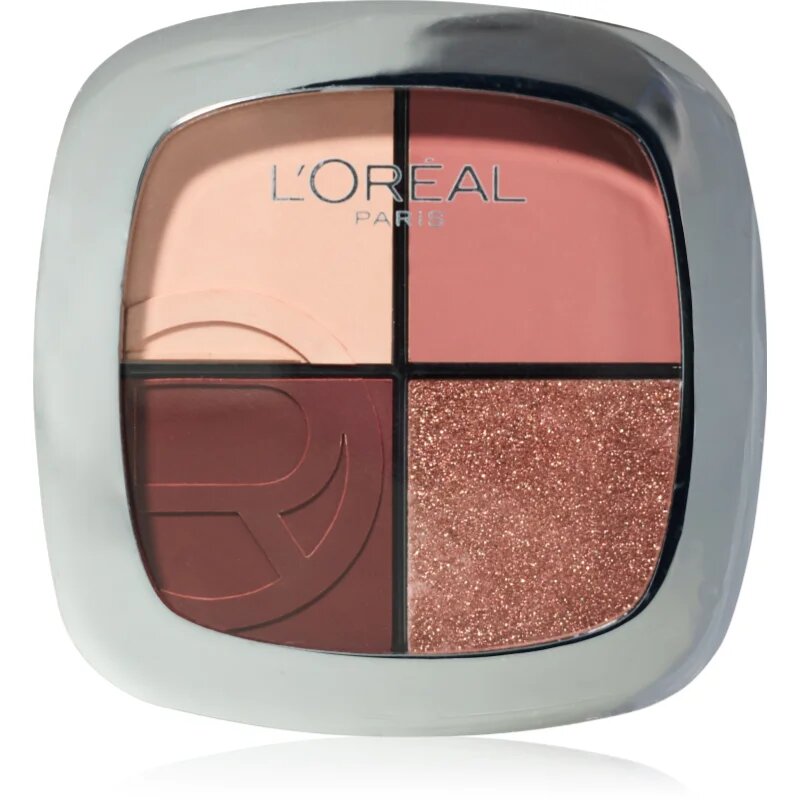 L’Oréal Paris Rendez-Vous Couleur Eye & Cheek Quad multifunkční líčidlo pro oči a tvář odstín 01 Signature Pinks 8.4 g